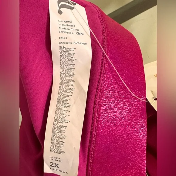 Fabletics Belle Iridescent High Impact Sports Bra - Picture 7 of 11